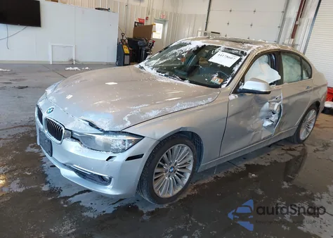 2014 BMW 328I xDrive из США, поврежденный, VIN WBA3B5C53EP544208
